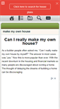 Mobile Screenshot of make-my-own-house.com